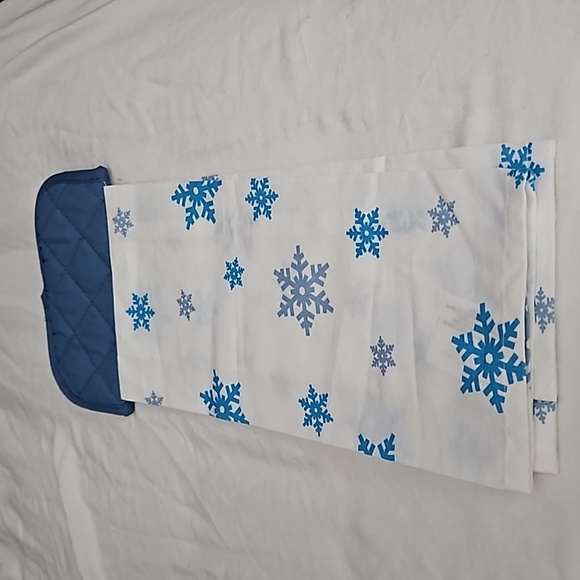 Let It Snow Shake Your Flakes Kitchen Towel Cotton Tea Towel - Picture 4 of 6